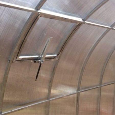 Raam met automatische raamopener voor tuinkas, Tuin en Terras, Bergingen en Tuinkasten, Nieuw, Metaal, Overige typen, Verzenden