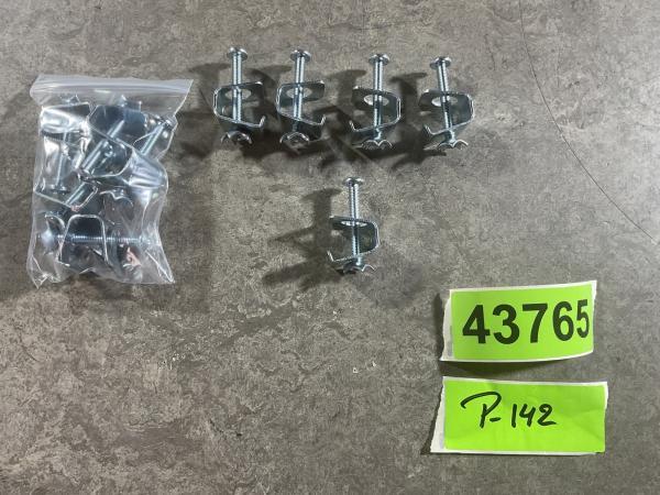 Veiling - 17x Franke schroefklemmen 10-pack, Doe-het-zelf en Bouw, IJzerwaren en Bevestigingsmiddelen