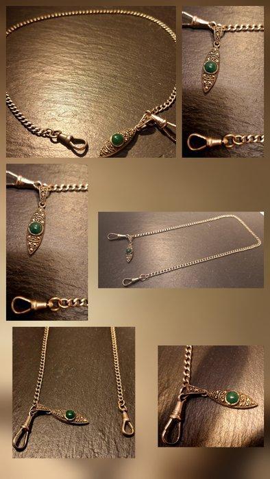 Antike 14,9 Gramm 800er Silber Uhrkette Uhrenkette, Handtassen en Accessoires, Horloges | Heren