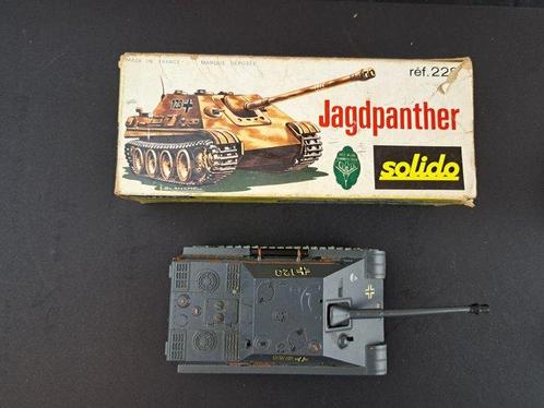 Dinky Toys, Solido 1:43, 1:5 - Modelauto (3) - Jagdpanther,, Kinderen en Baby's, Speelgoed | Overig