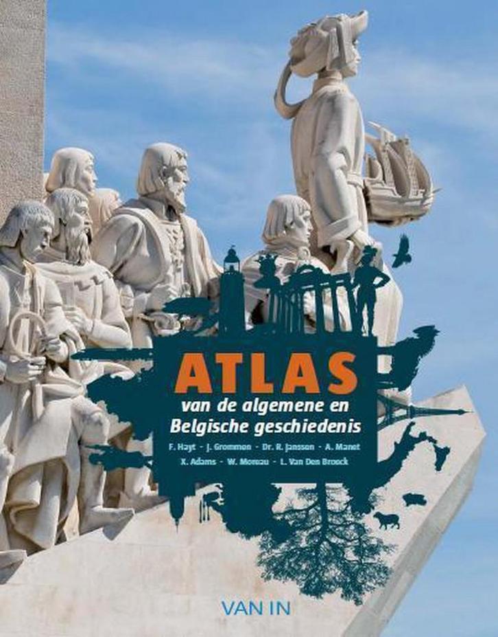 Atlas van de algemene en Belgische geschiedenis Franz Hayt, Boeken, Schoolboeken, Gelezen, Verzenden