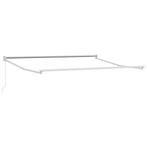 Wit Markies 3,5x2,5m Metaal | OP = OP - Pak je kans!, Tuin en Terras, Zonneschermen, Verzenden, Overige typen, Nieuw, 250 cm tot 450 cm