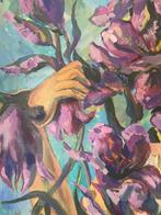 Dante Pace (XX) - Bacchus oil on canvas 90/90 cm