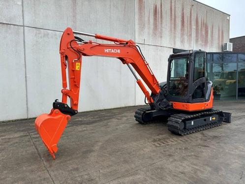 Veiling: Rupsgraafmachine Hitachi ZX60USB-3F Diesel 2012, Zakelijke goederen, Machines en Bouw | Kranen en Graafmachines, Ophalen