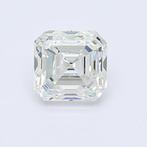 1 pcs Diamant  (Natuurlijk)  - 0.91 ct - Carré - E - VS1 -, Nieuw