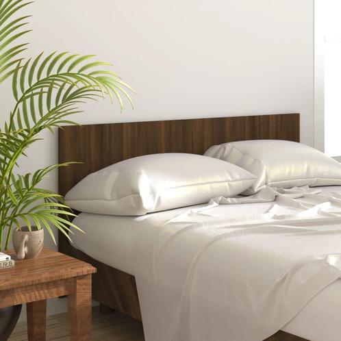 vidaXL Hoofdbord 160x1,5x80 cm bewerkt hout bruin eikenkleur, Huis en Inrichting, Slaapkamer | Bedden, Nieuw, Verzenden