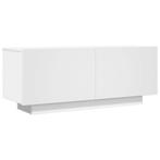 Witte Tv-kast 100cm | OP = OP | Retour Deal (tv meubel), Huis en Inrichting, 100 tot 150 cm, Verzenden, Nieuw, Minder dan 100 cm