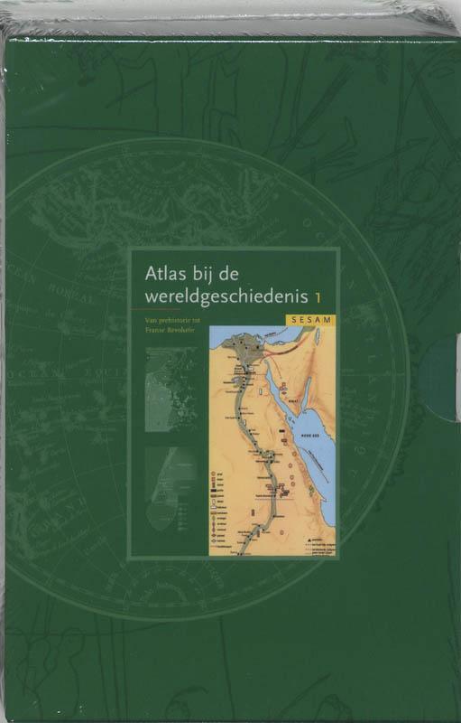 Sesam Atlas bij de Wereldgeschiedenis deel 1 en 2 in, Boeken, Geschiedenis | Wereld, Zo goed als nieuw, Verzenden