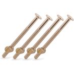 Gegalvaniseerde verbindingsbout en moer M6x80, Verzenden, Nieuw