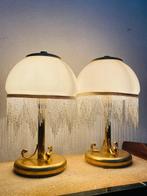 Lamp (2) - bedlampjes - Glas, Textiel, Antiek en Kunst, Curiosa en Brocante