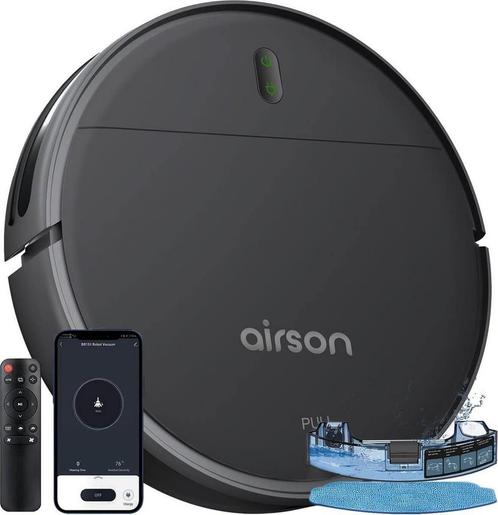 Airson robotstofzuiger met dweilfunctie - Met Laadstation -, Elektronische apparatuur, Stofzuigers, Robotstofzuiger, Zo goed als nieuw