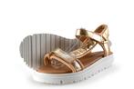 Nelson Sandalen in maat 38 Goud | 5% korting, Kleding | Dames, Overige kleuren, Verzenden, Sandalen of Muiltjes, Zo goed als nieuw
