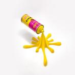 2FAST - Yellow Graffiti Soup Splash Can Sculpture