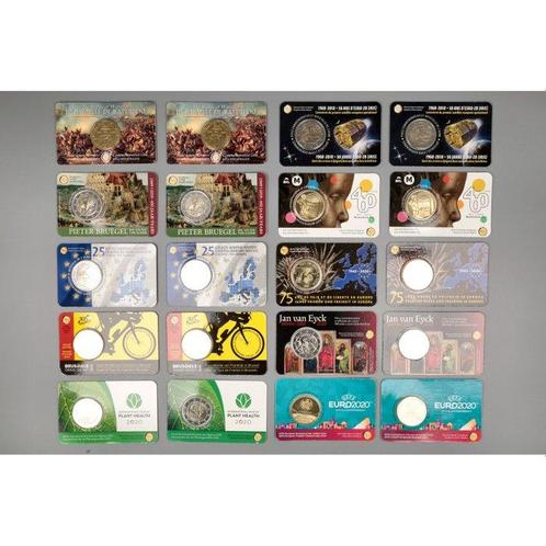 Belgique. 5 Euro 2018/2020 Coincards (20 stuks)  (Sans, Timbres & Monnaies, Monnaies | Europe | Monnaies euro