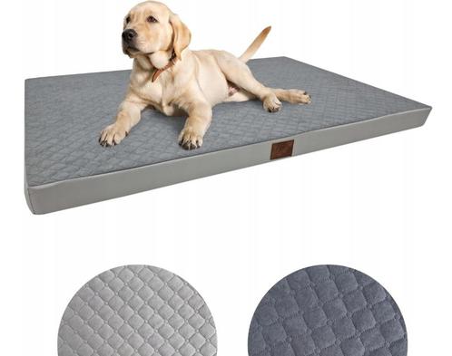 Hondenkussen XXL - 120x80x7 cm - hondenbed - lichtgrijs, Dieren en Toebehoren, Hondenmanden, Nieuw, Ophalen of Verzenden