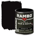 Rambo Pantserlak Deur en Kozijn Diepzwart 1.5L, Doe-het-zelf en Bouw, Verf, Beits en Lak, Verzenden, Nieuw