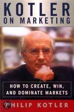 Kotler on Marketing 9780684850337 Philip Kotler, Boeken, Verzenden, Zo goed als nieuw, Philip Kotler
