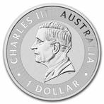 Australië. 50 x 1 oz 2025 $1 AUD Silver Kangaroo Coin In