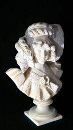 R. Parent (XIX°) - Buste, Busto dama con Capello di Pizzo •