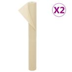 vidaXL Vliesdoek voor planten 2 rollen 70 g/m² 10x1,6 m, Tuin en Terras, Verzenden, Nieuw