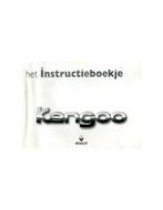 1998 RENAULT KANGOO INSTRUCTIEBOEKJE NEDERLANDS, Autos : Divers, Modes d'emploi & Notices d'utilisation, Ophalen of Verzenden