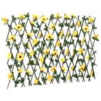 vidaXL Kunstplant klimop op latwerk uittrekbaar 180x60 cm, Tuin en Terras, Verzenden, Nieuw