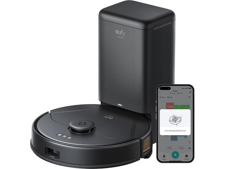 eufy Clean X8 Pro - Robotstofzuiger - 4000 Pa zuigkracht -, Huis en Inrichting, Woonaccessoires | Overige, Zo goed als nieuw, Verzenden