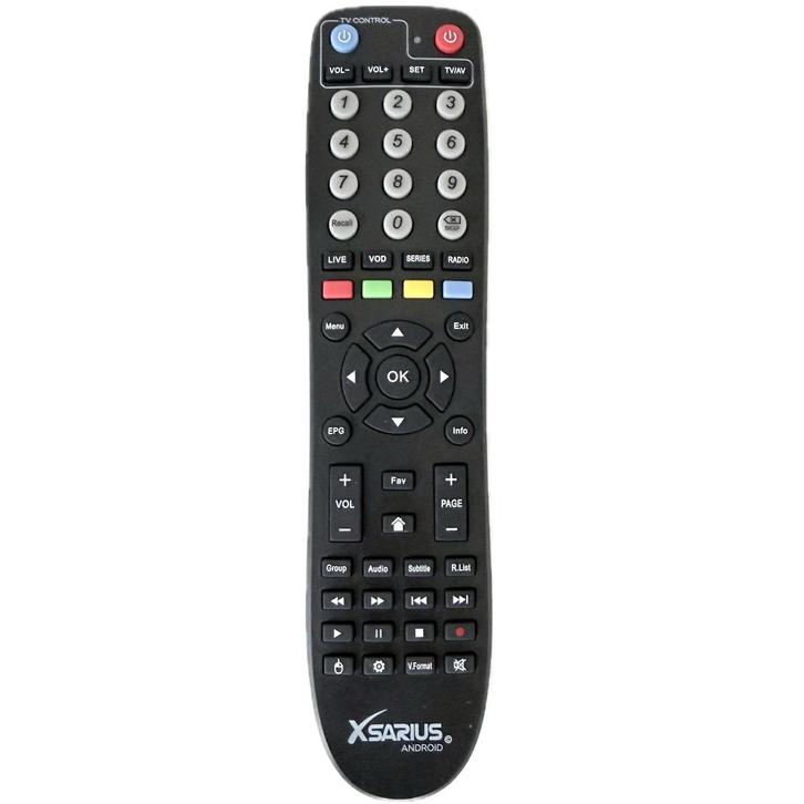 Xsarius extra afstandsbediening Q1/Q2/Q3/Q4, Audio, Tv en Foto, Afstandsbedieningen, Nieuw, Ophalen of Verzenden