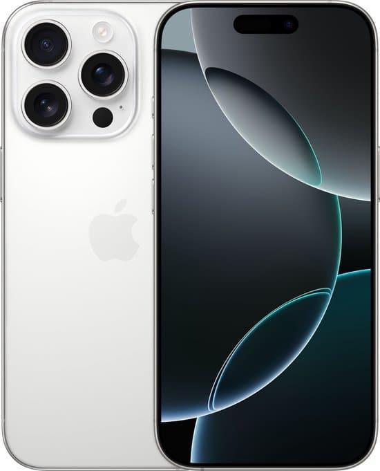 Apple iPhone 16 Pro 128GB Wit met GARANTIE & verzending, Telecommunicatie, Mobiele telefoons | Apple iPhone, Nieuw, Ophalen of Verzenden