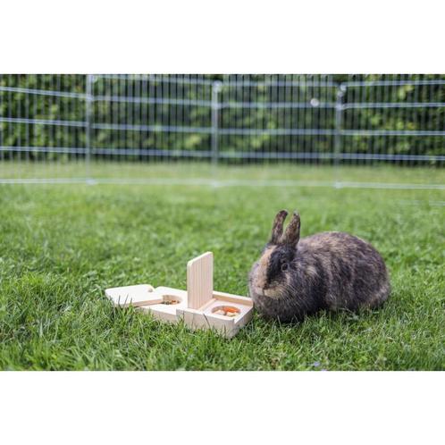 Denk- en leerspeelgoed snackbox, voor konijnen, 21 x 11 x, Dieren en Toebehoren, Knaagdieren en Konijnen | Toebehoren, Nieuw