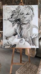 Peter Engels - Brigitte Bardot Playing Guitar – Painted on, Nieuw