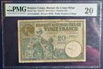 Belgisch-Congo. - 20 Francs - 1920 - Stanleyville - Pick