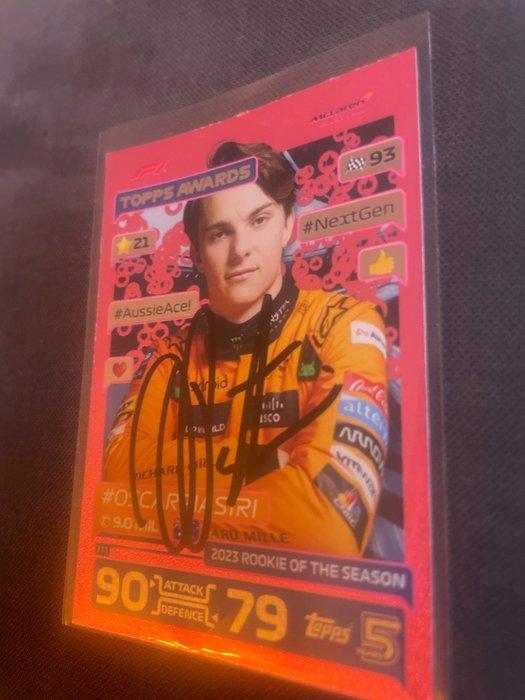 Mclaren - F1 - Oscar Piastri - 2024 - Topps Card F1, Verzamelen, Automerken, Motoren en Formule 1
