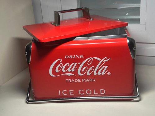 Koeler - Staal - Coca-Cola - koelkast, Antiek en Kunst, Antiek | Wandborden en Tegels