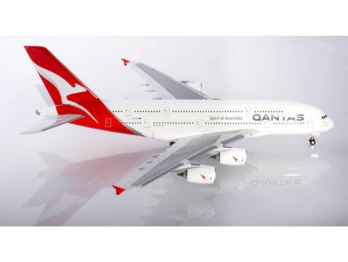 Schaal 1:200 Herpa 559423 Qantas Airbus A380 - new 2018 c..., Hobby en Vrije tijd, Modelbouw | Vliegtuigen en Helikopters, Gebruikt