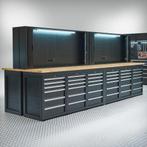 Datona Werkbank PRO – eiken werkblad – 72 lades – met, Doe-het-zelf en Bouw, Ophalen of Verzenden, Nieuw