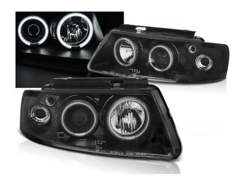 CCFL Angel Eyes koplampen Black geschikt voor VW Passat B5, Autos : Pièces & Accessoires, Éclairage, Envoi