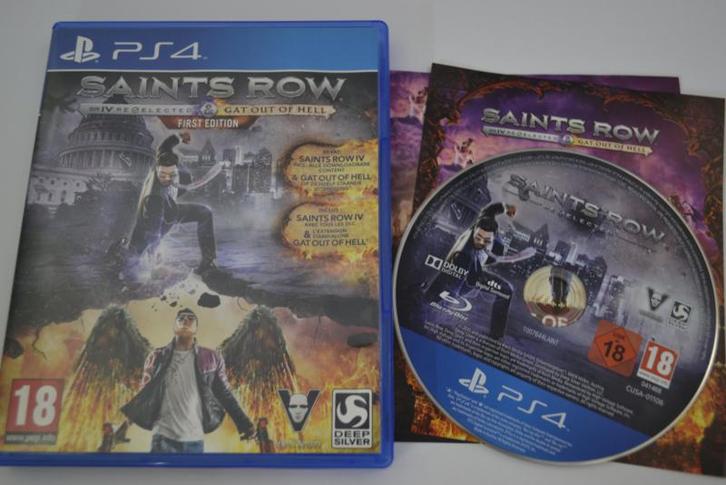 Saints Row 4 - Re-elected & Gat out of Hell (PS4), Games en Spelcomputers, Games | Sony PlayStation 4