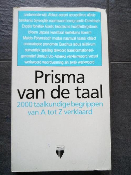 PRISMA VAN DE TAAL 9789027419392, Livres, Art & Culture | Arts plastiques, Envoi