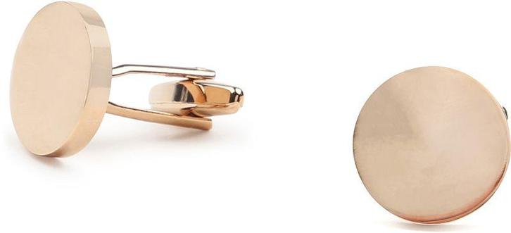 Manchetknoop Rond Roségoud maat  Heren, Handtassen en Accessoires, Manchetknopen, Nieuw, Verzenden