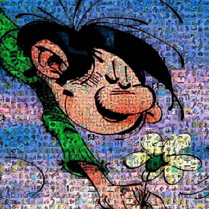 David Law (1967) - Crypto Gaston Lagaffe II, Antiek en Kunst, Kunst | Designobjecten