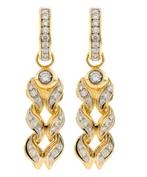 Boucles doreilles - 18 carats Or jaune - Jantes amovibles, Nieuw