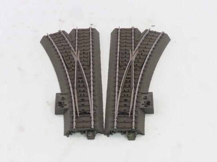 Märklin H0 - 24612/24611 - Modeltreinsporen (2) - 2-delig, Hobby en Vrije tijd, Modeltreinen | H0