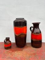 Scheurich - scheurich - Vaas (3) - H. 45 / 35 / 16 cm - Klei, Antiek en Kunst