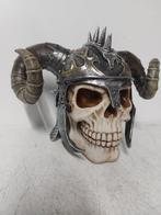 Statue, steam punk head - 23 cm - polyresin