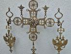 Antiek Kruis - Brons - 1900-1930 - Griekse Byzantijnse kruis, Antiek en Kunst