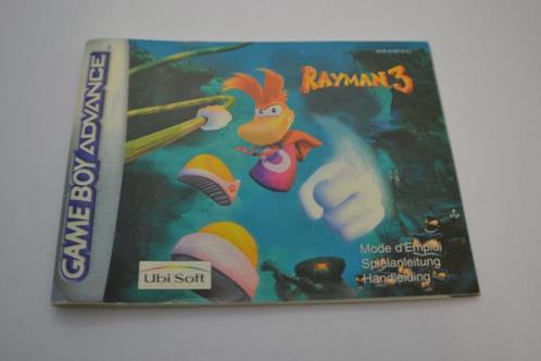 Rayman 3 (GBA EUU MANUAL), Games en Spelcomputers, Spelcomputers | Nintendo Consoles | Accessoires