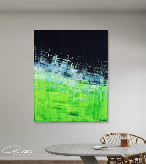 Parscha Mirghawameddin - No Mans Land - XXL, Antiek en Kunst, Kunst | Schilderijen | Modern