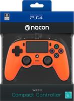 Bigben Nacon Wired Compact Controller-Oranje (PlayStation 4), Games en Spelcomputers, Ophalen of Verzenden, Nieuw