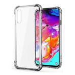 Samsung Galaxy A70 Transparant Bumper Hoesje - Clear Case, Verzenden